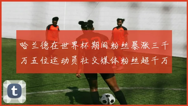 哈兰德在世界杯期间粉丝暴涨三千万五位运动员社交媒体粉丝超千万